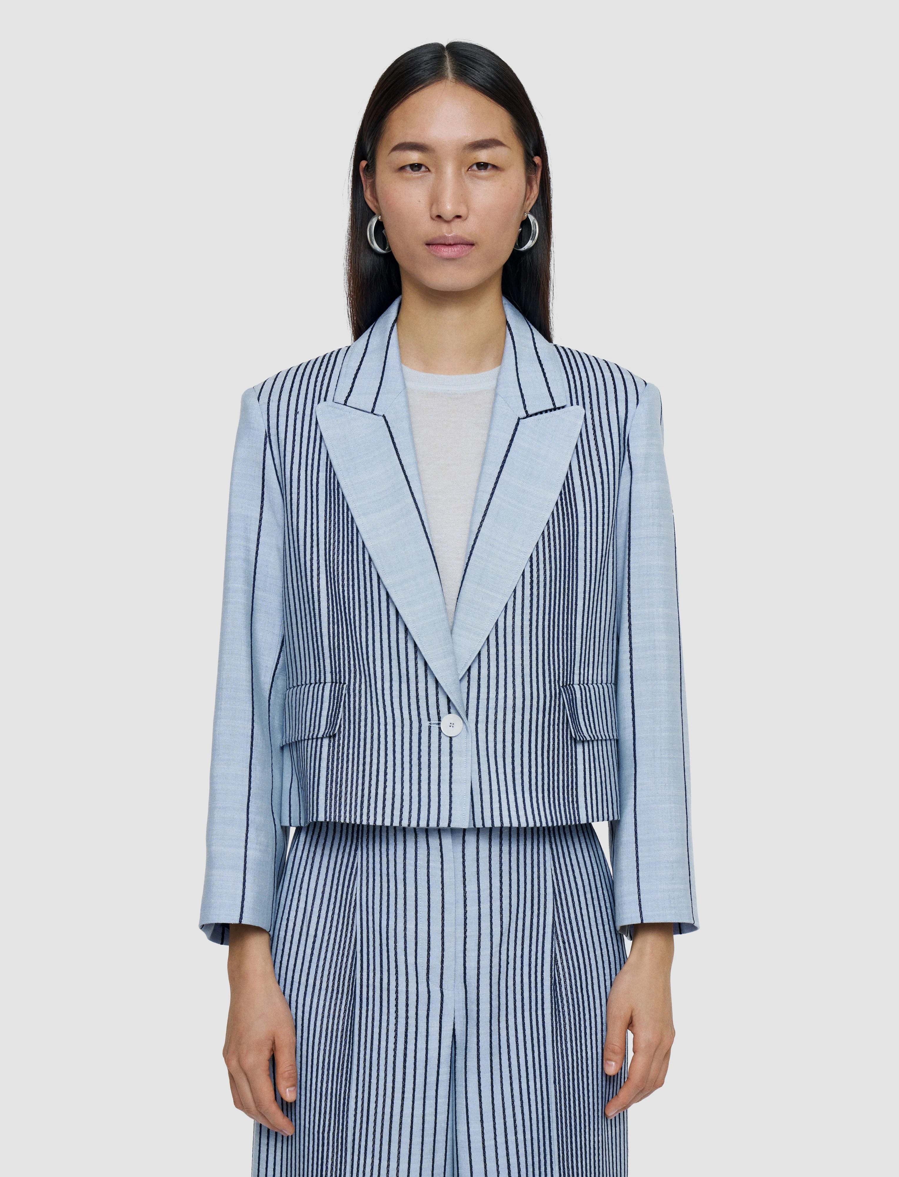 Berlier Embroidered Stripes Jacket