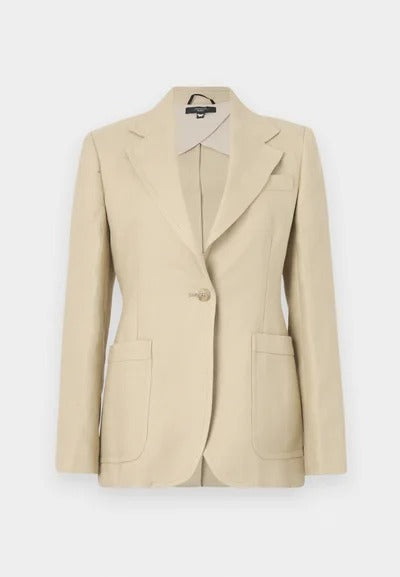 Galli  Single Breasted Blazer Sand