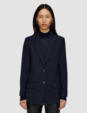 Jackie-Jacket-Tailor Wool Stretch Navy