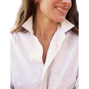 Silvio Untuckable Button-Up Shirt SAND STRIPE