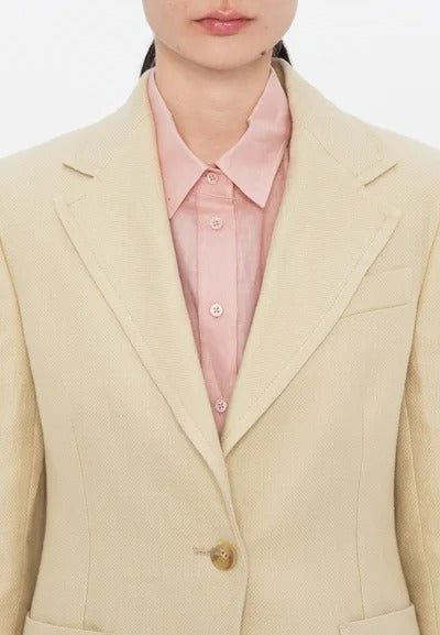 Galli  Single Breasted Blazer Sand