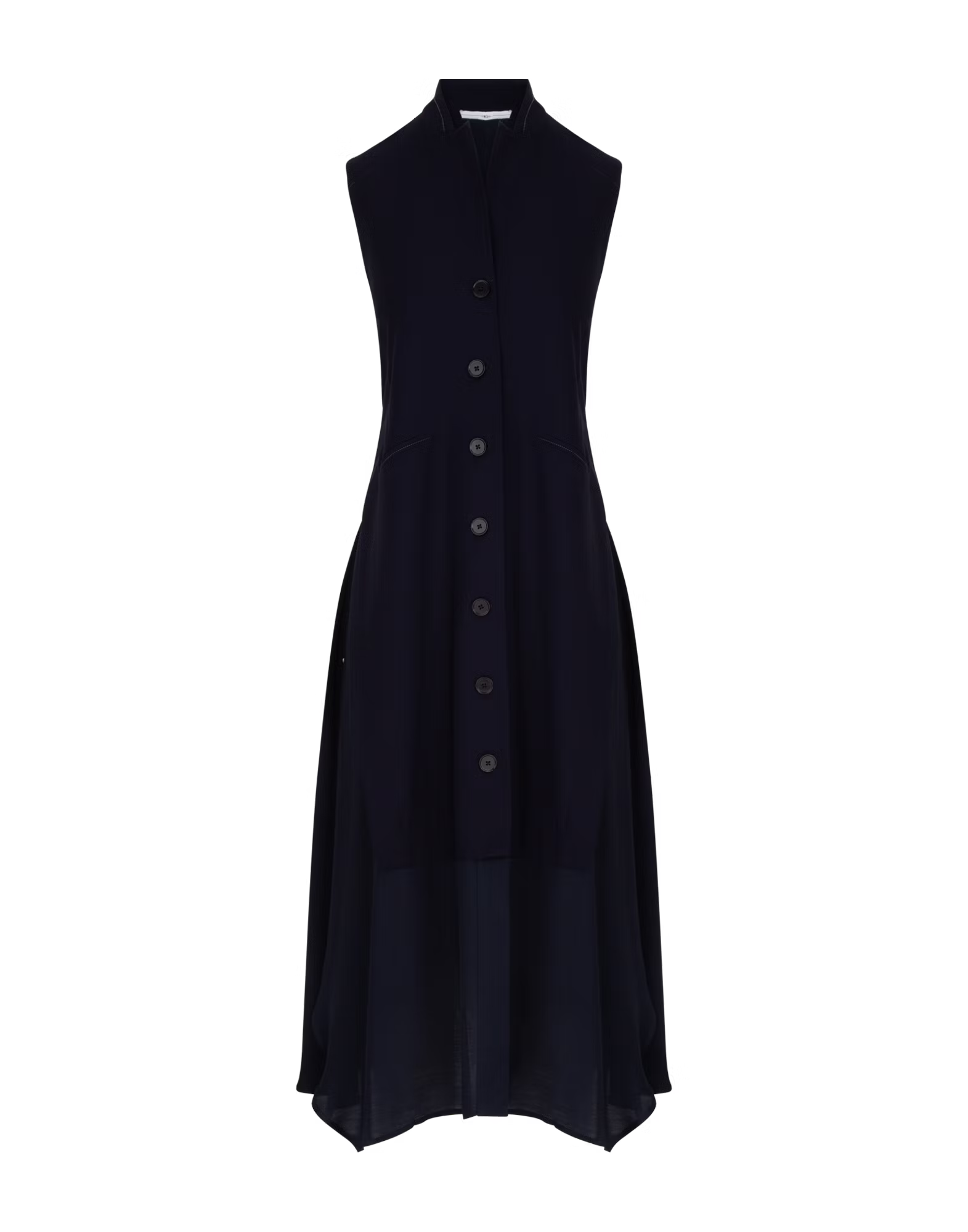 Astounding Navy Shirtdress