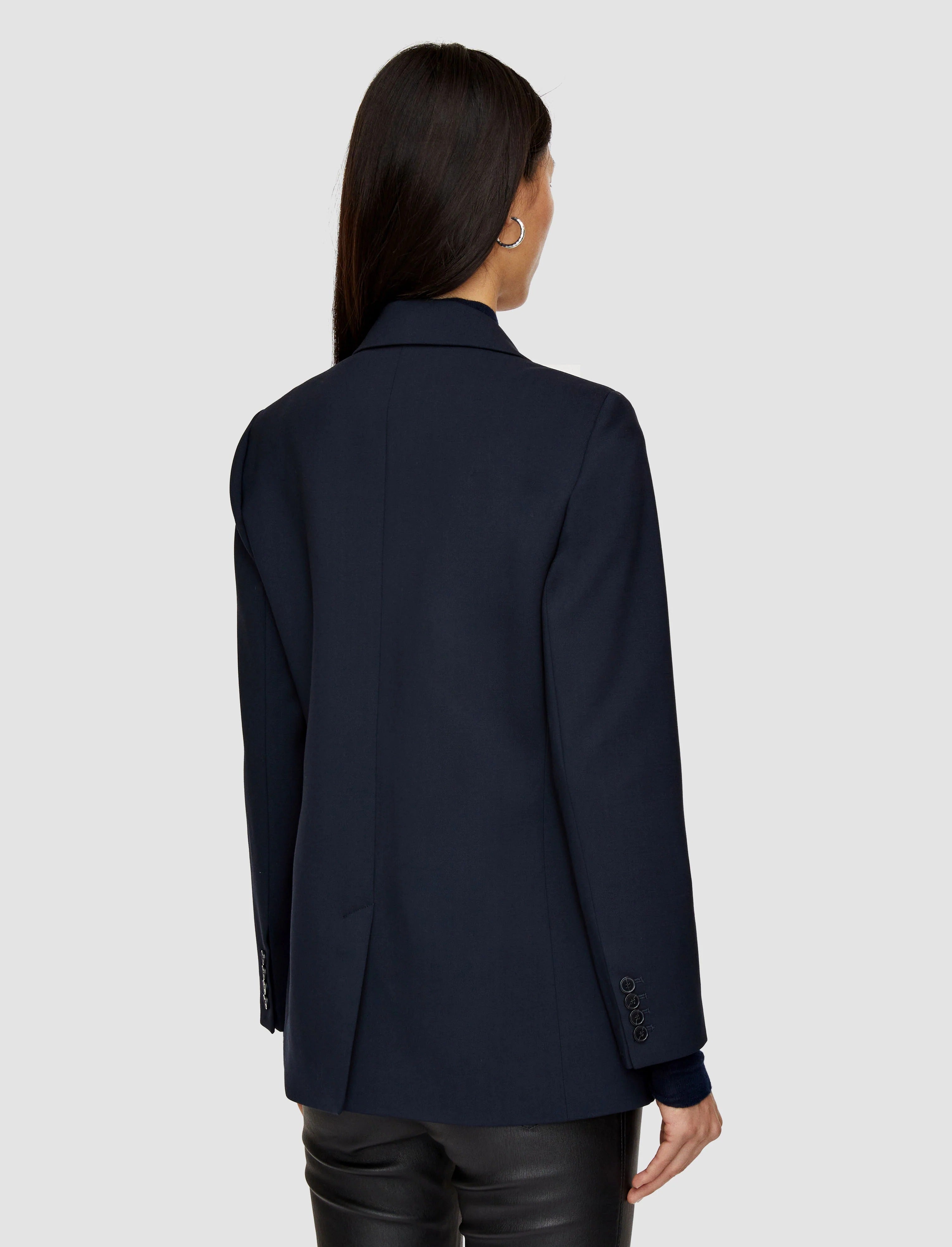 Jackie-Jacket-Tailor Wool Stretch Navy