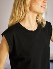 Aiden Vintage Muscle Tee Black