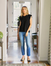 Aiden Vintage Muscle Tee Black