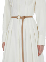 Midi Shirtdress Ivory