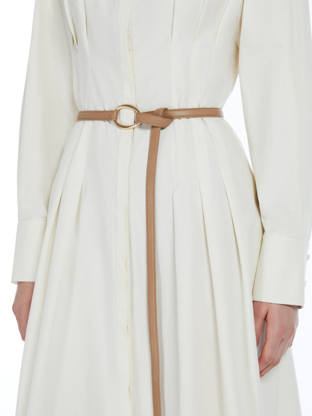 Midi Shirtdress Ivory