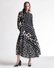 Splendour Shirtdress in cream and black print