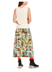 Off White Knitted Singlet