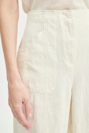 Cream Summer pants