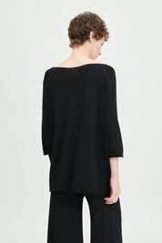Blk/white Print Sweater