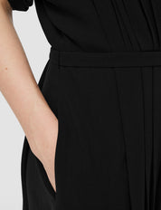 Sofia Pleated Jumpsuit black