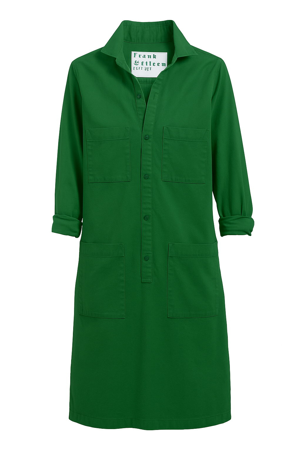 Southern Ireland Utility Dress Green  The LBD Shop