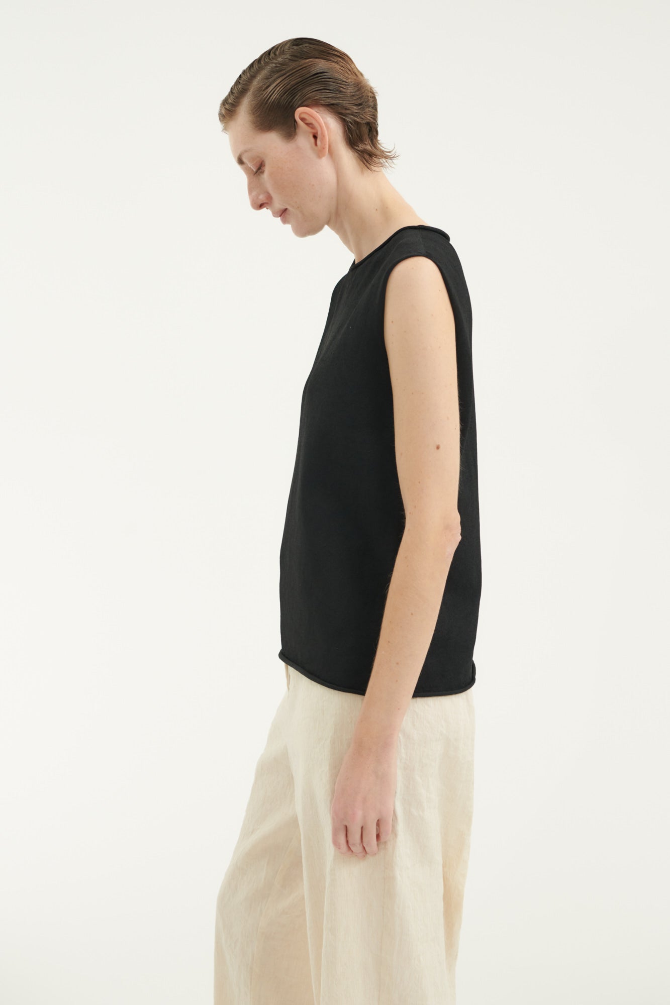 Bill Black Knit Top