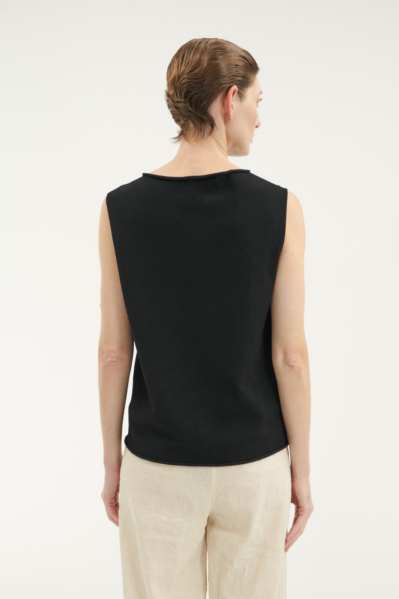 Bill Black Knit Top