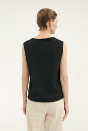 Bill Black Knit Top