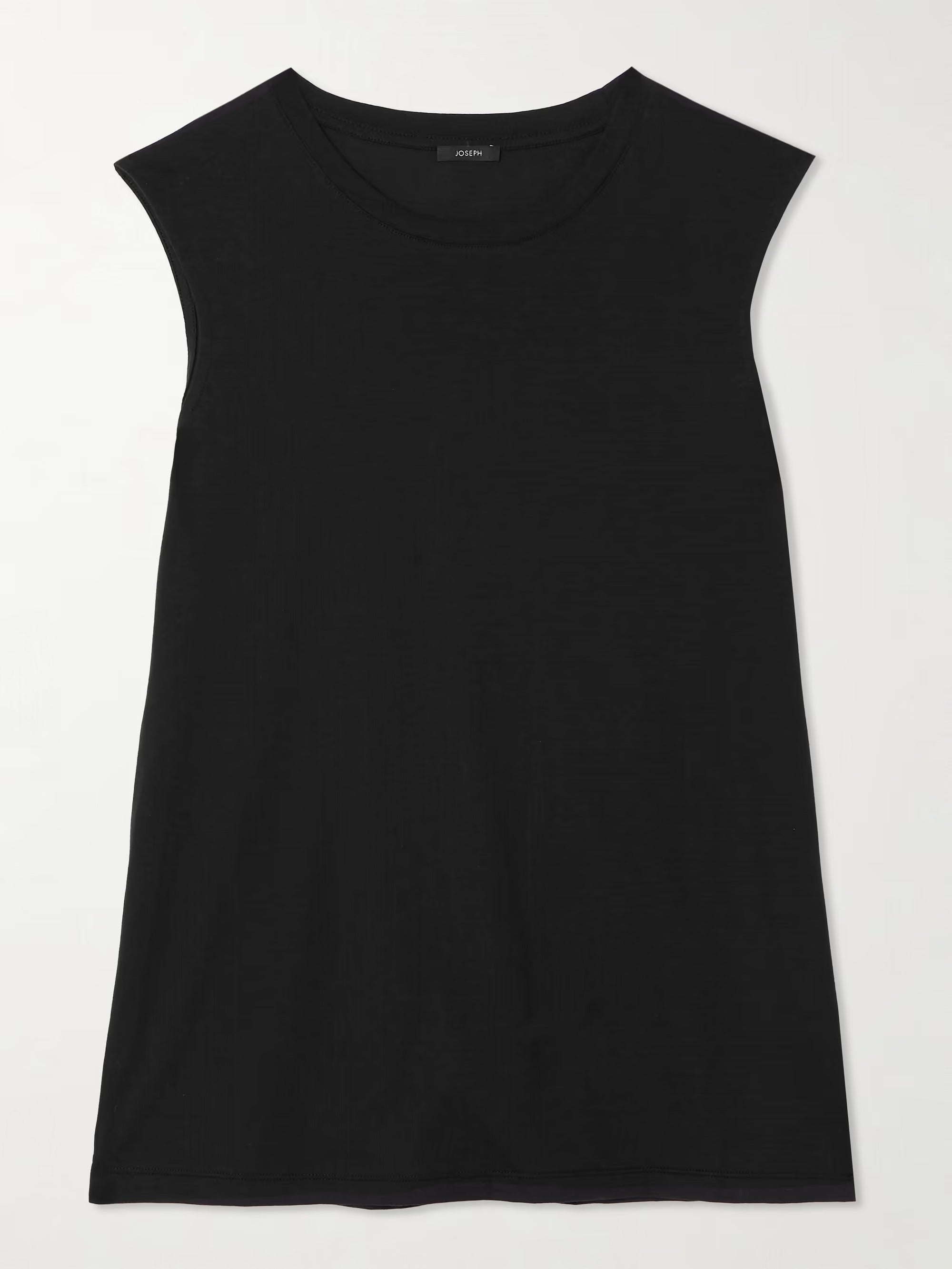 Cotton Silk Jersey Tank Top