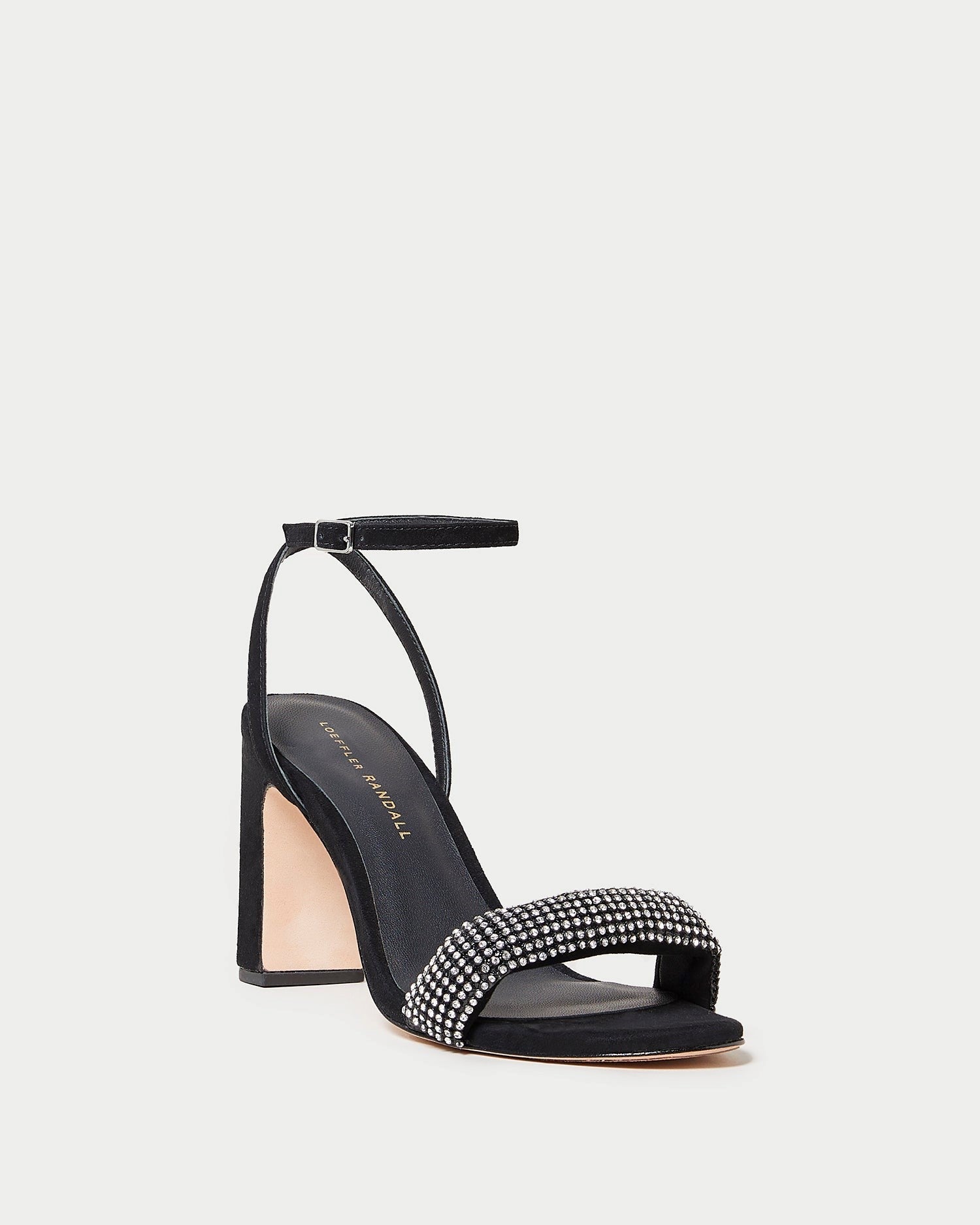 Shay Black Rhinestone Heel