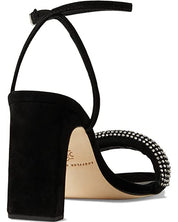 Shay Black Rhinestone Heel