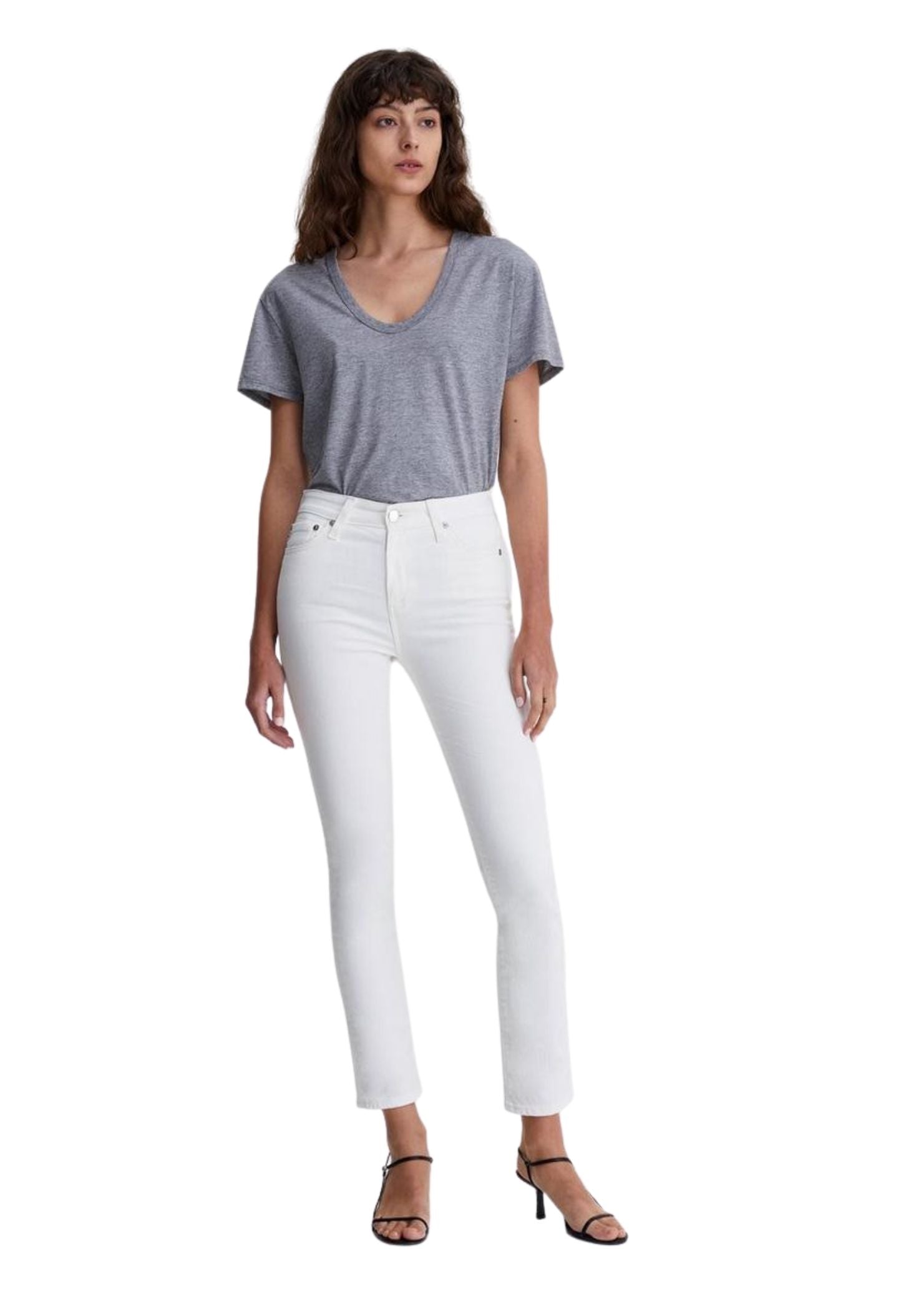 Mari Tonal White AG Jeans