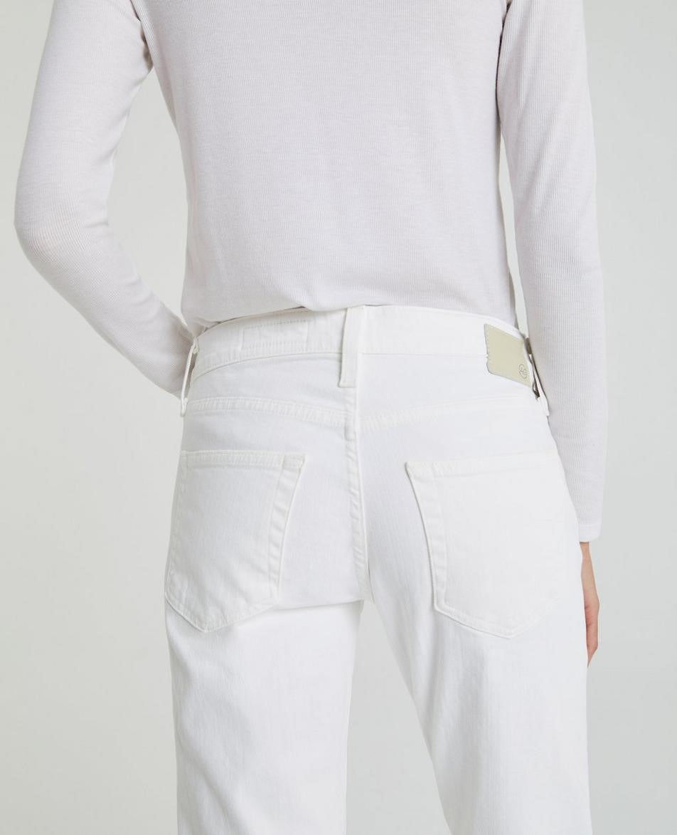 Ex Boyfriend Slim White AG Jeans