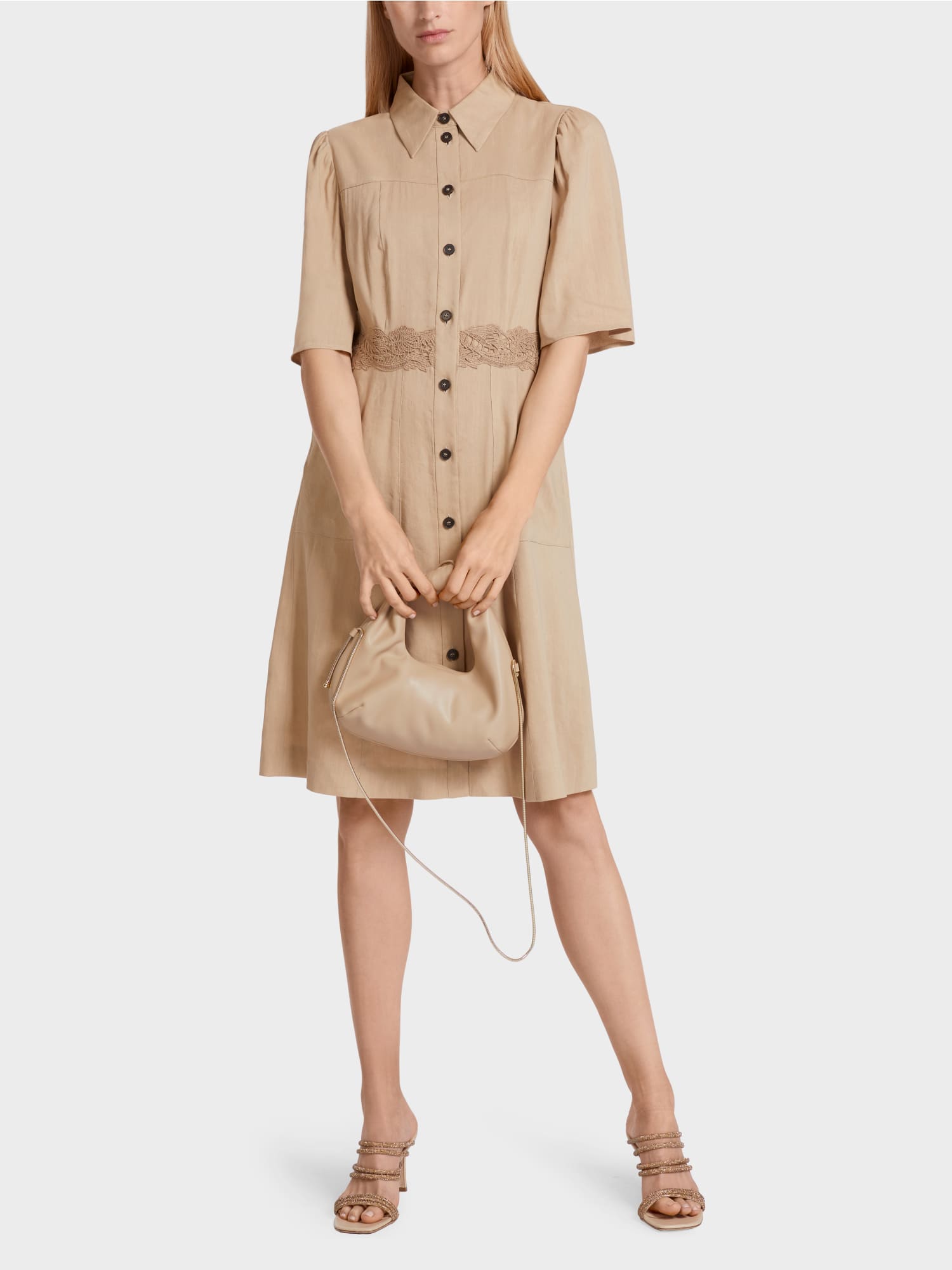 Fitted Linen Dress