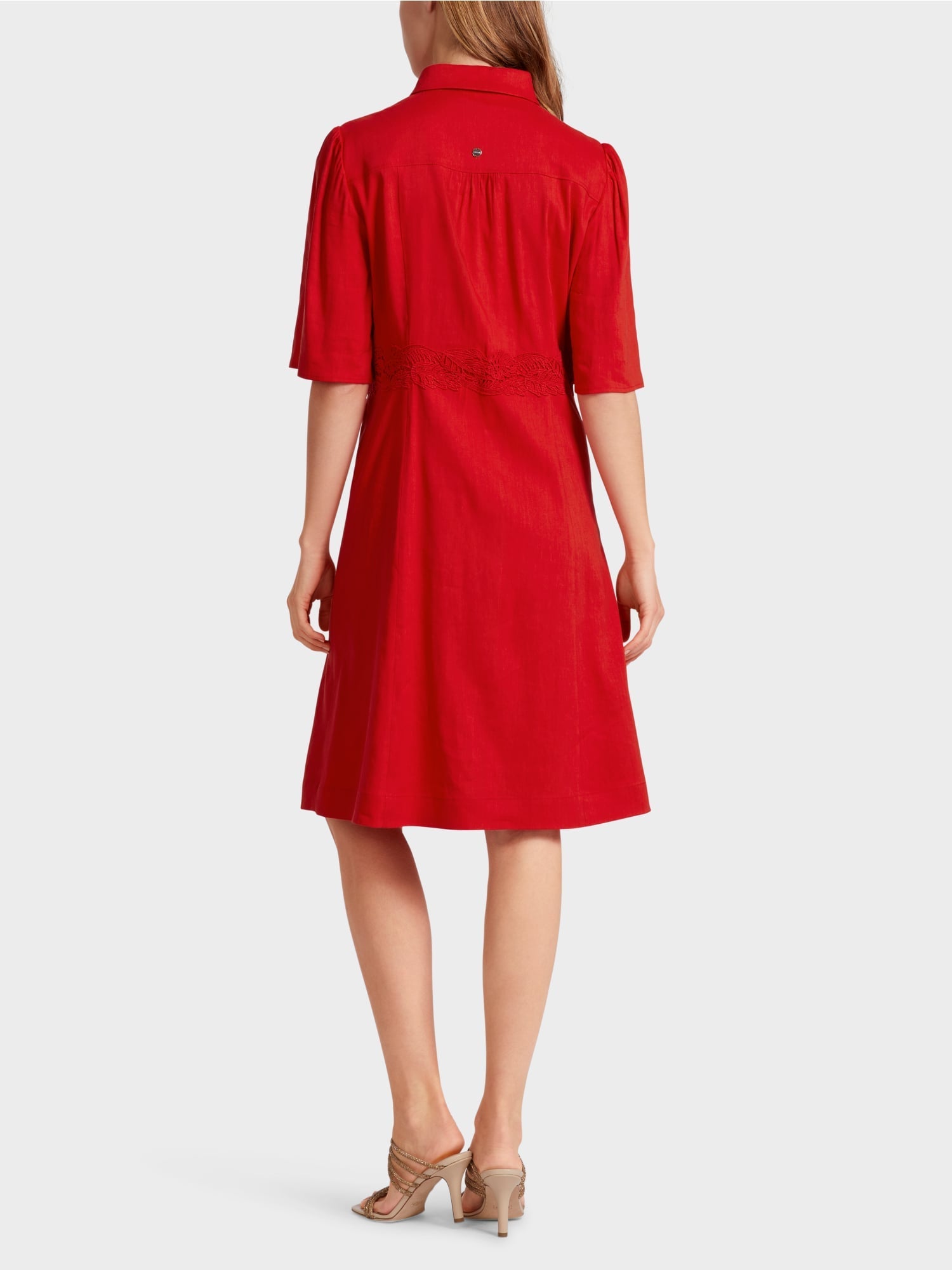Fitted Linen Dress