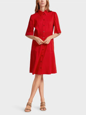 Fitted Linen Dress