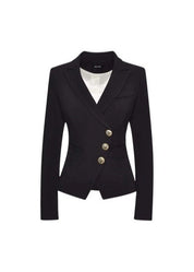 3 Button Wrap Blazer