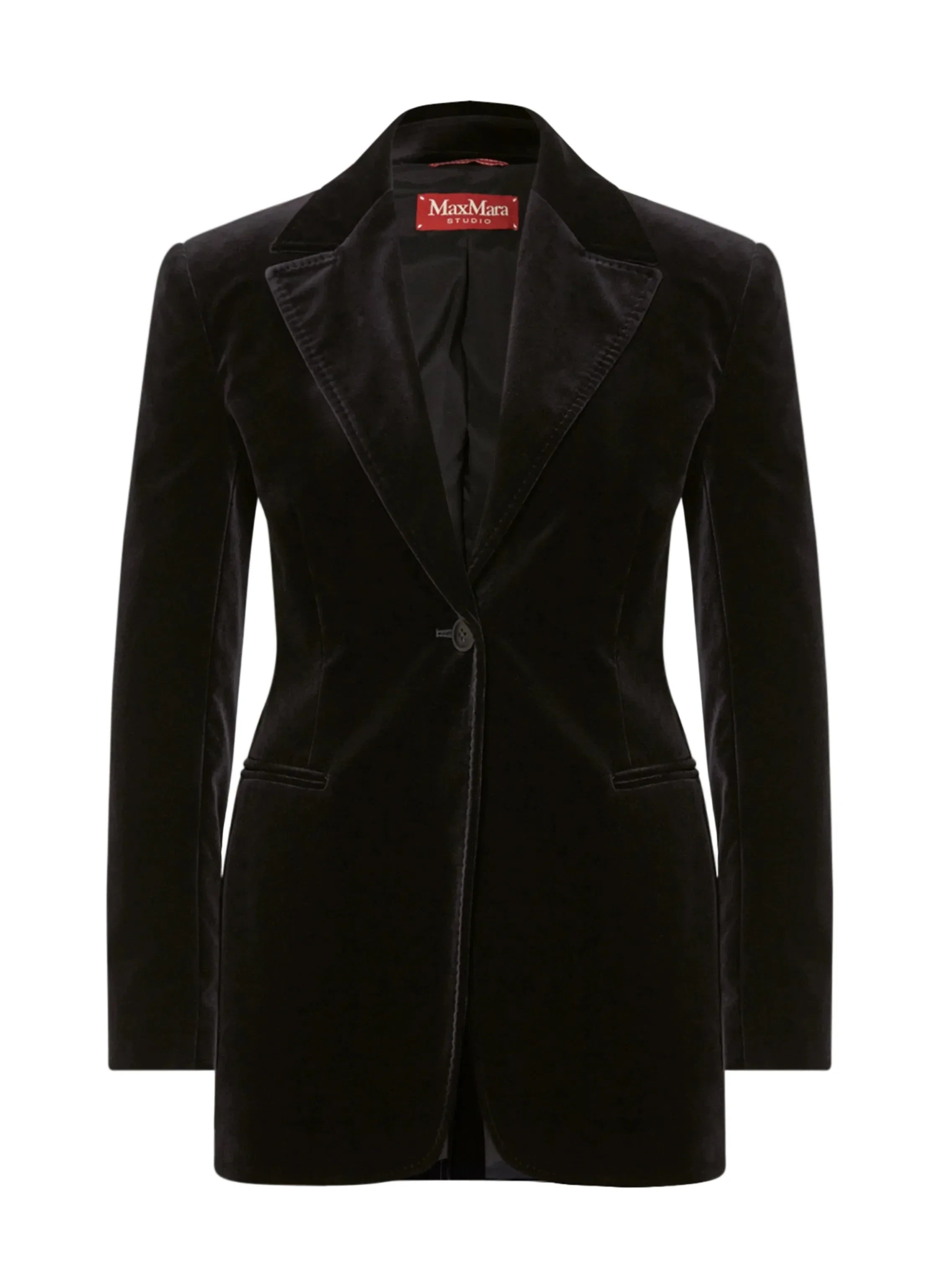 Bonn Velvet Jacket Black