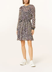 Pink Print Dress