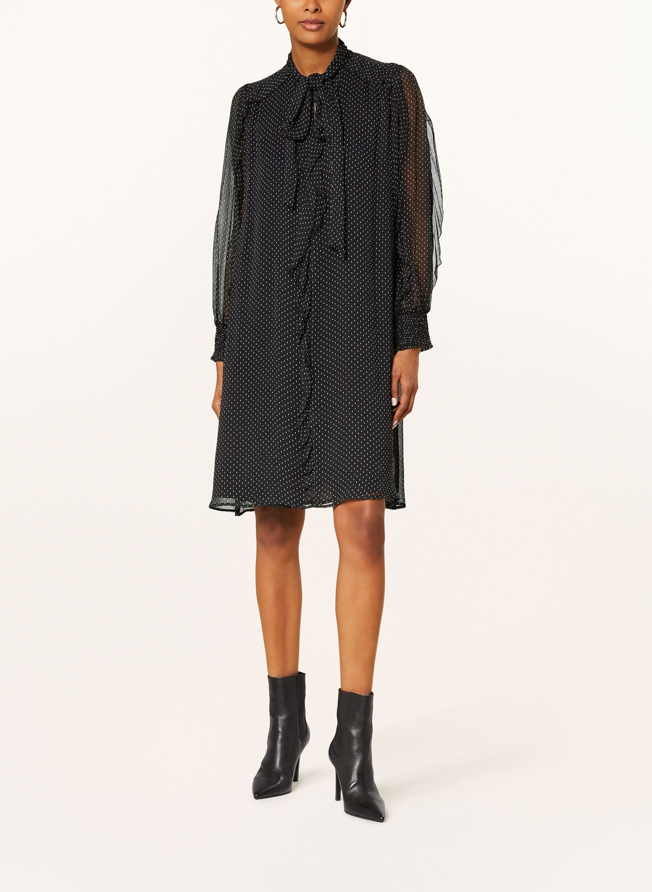 Black Spotty  Dress
