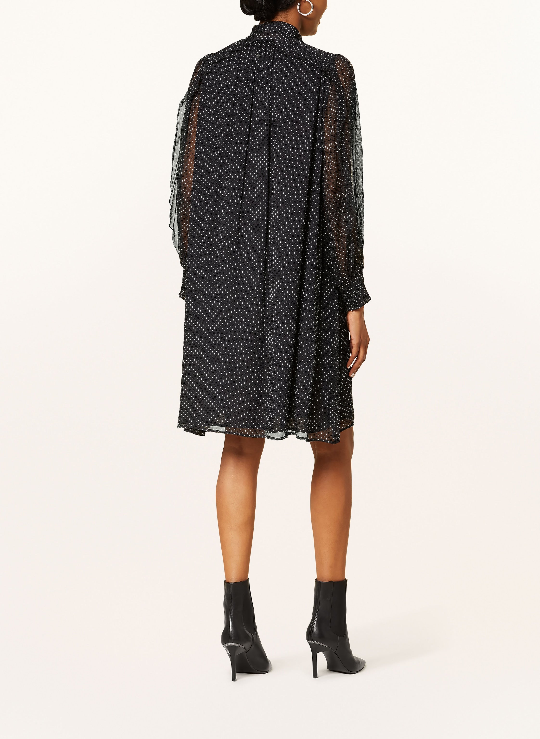 Black Spotty  Dress
