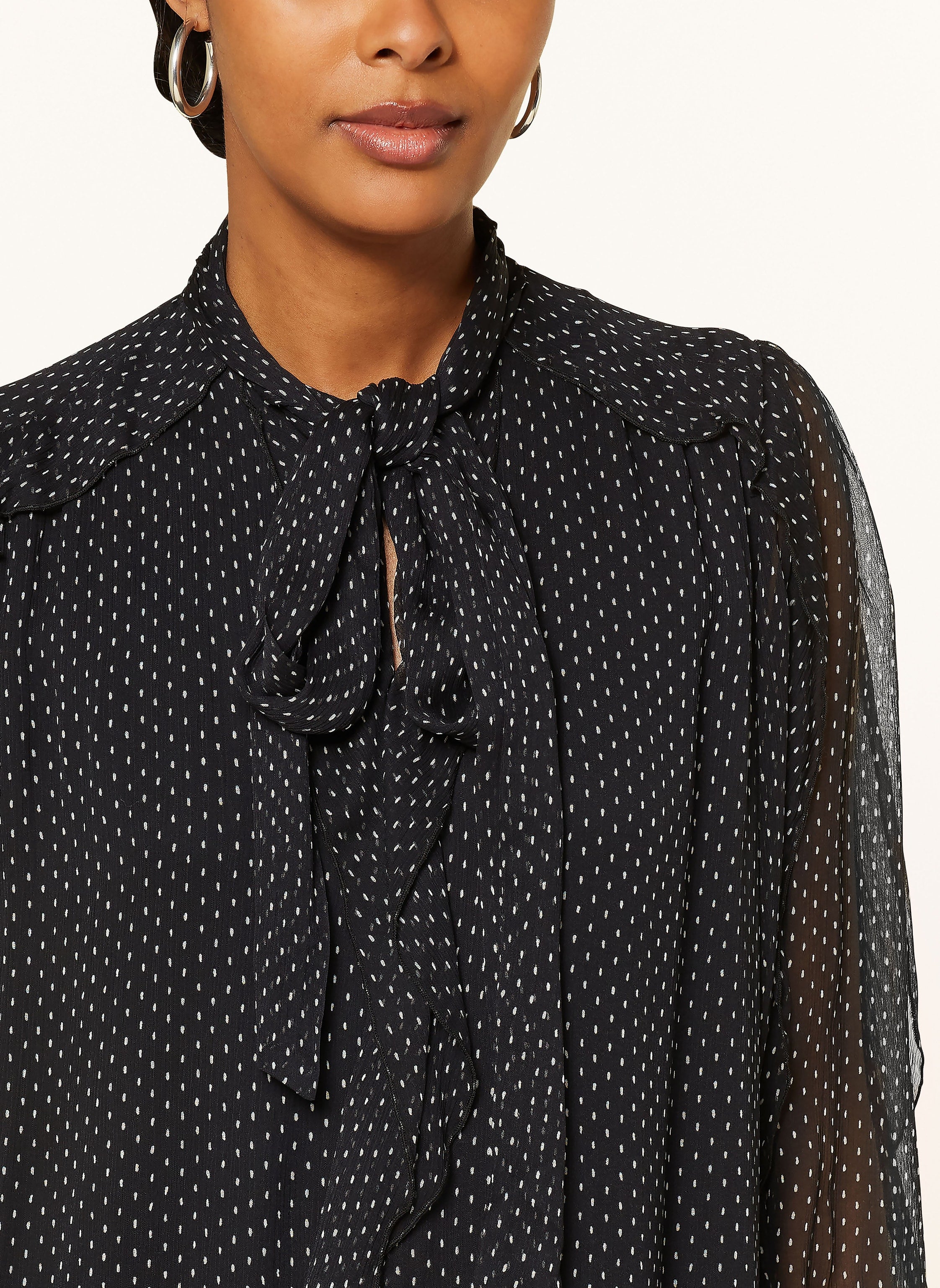 Black Spotty  Dress