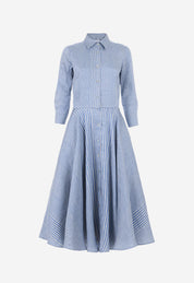 Danette85 Sky White Midi Dress