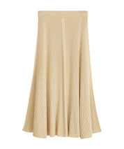 JOSEPH Silk Blend Skirt Champagne