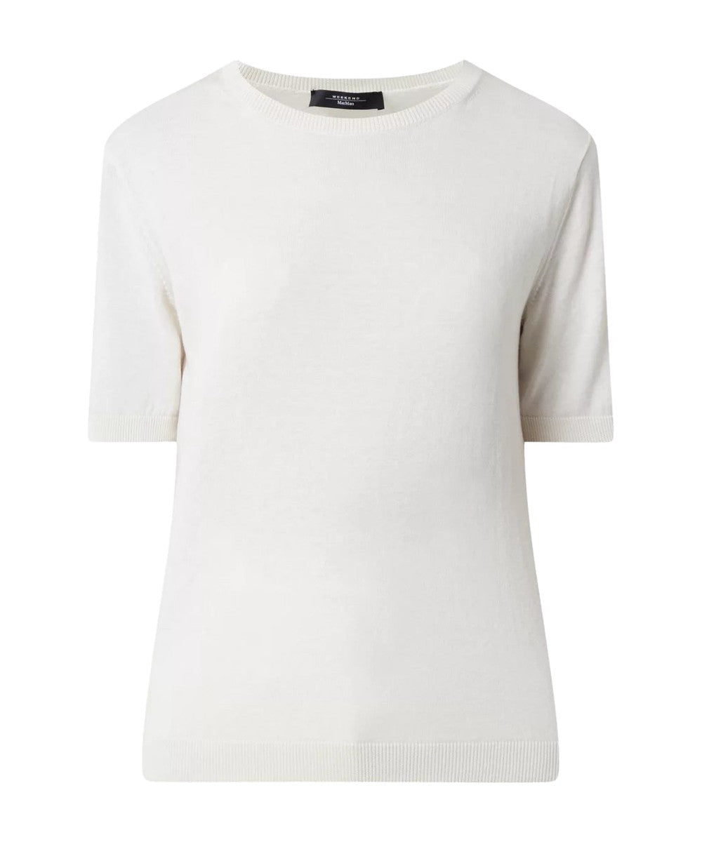 Weekend Max Mara Zibetto Crew Neck Rib Knit