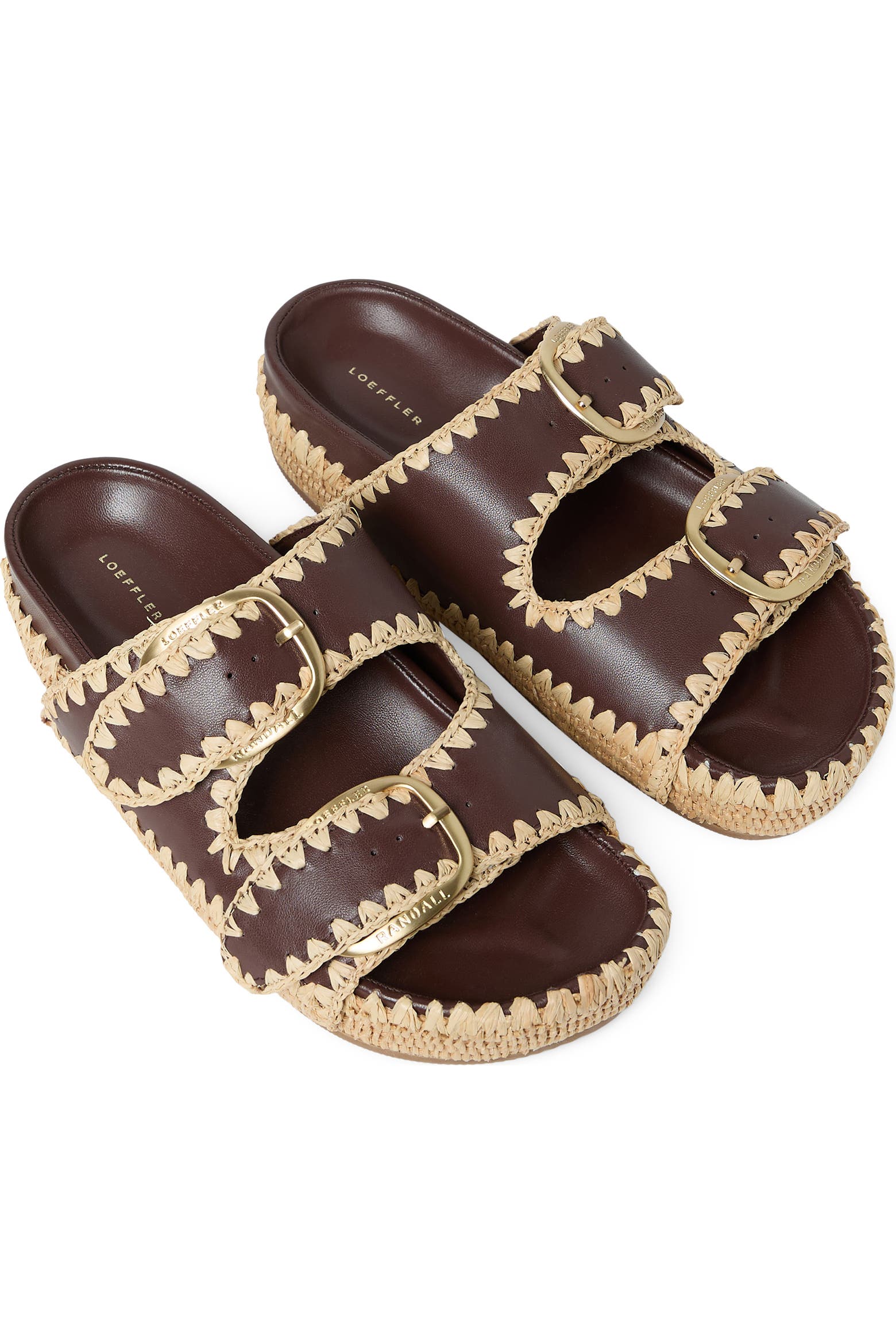 Nico Two Band Sandal Brown