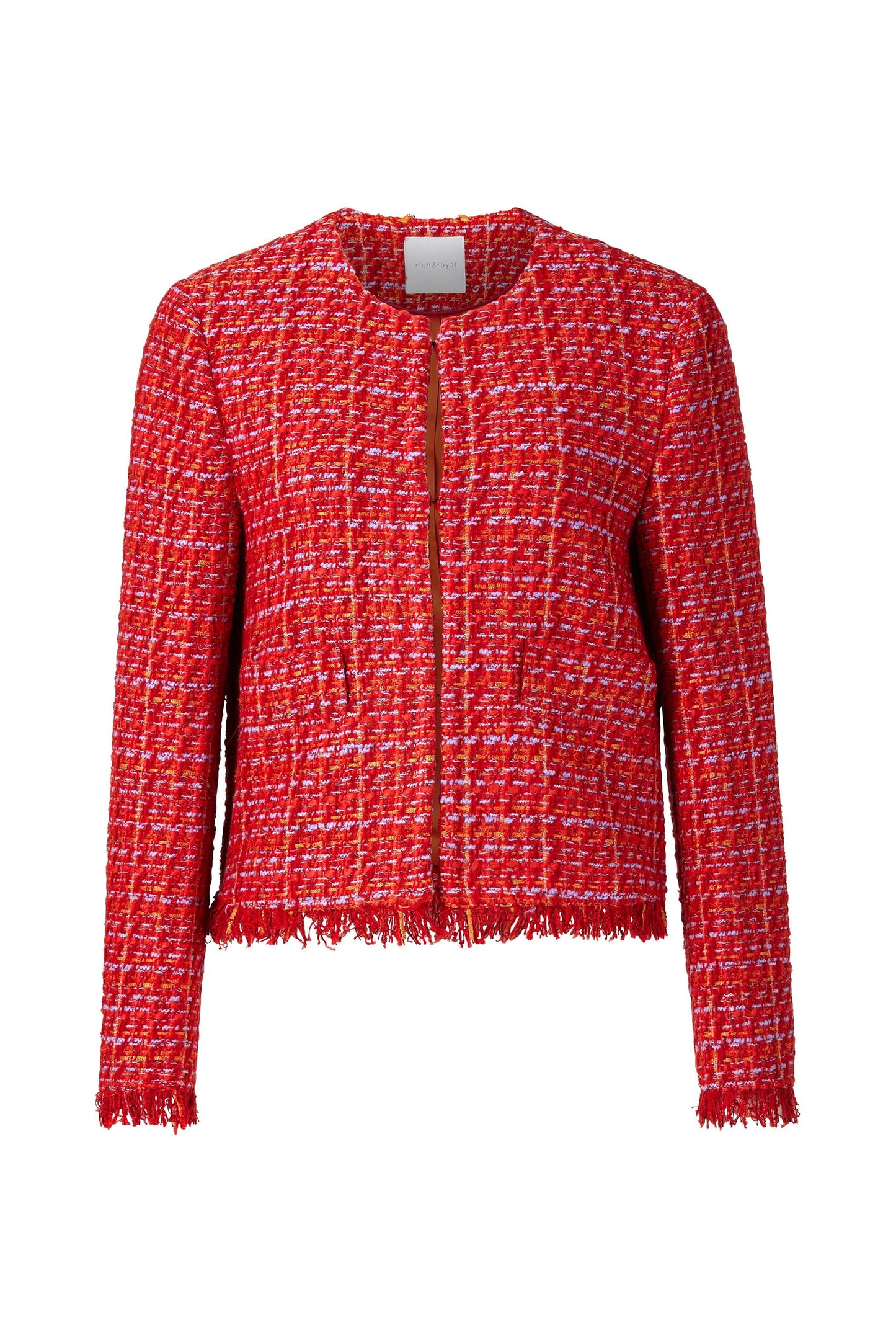 Boucle Jacket Red