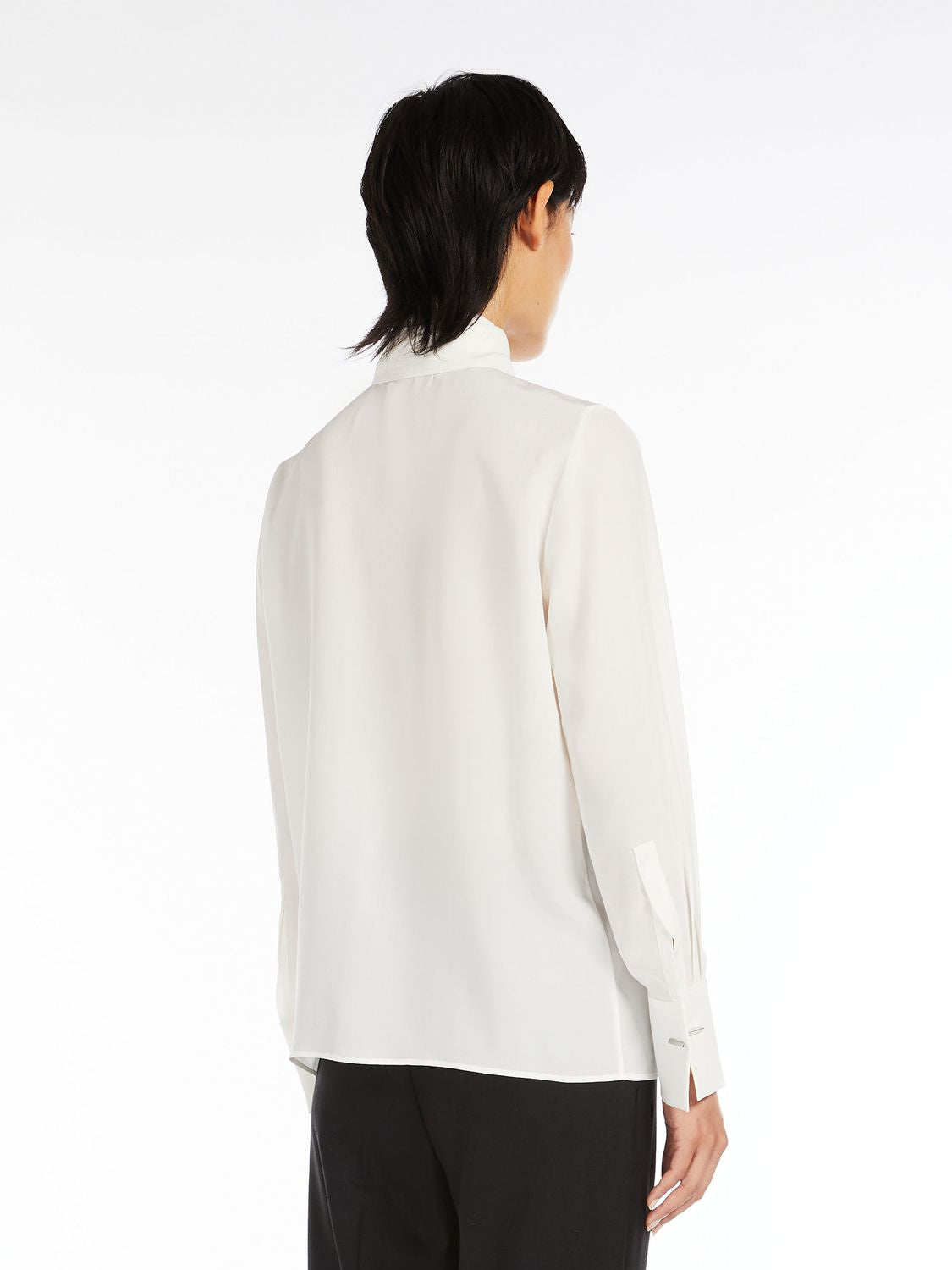 Patio Crepe De Chine Silk Shirt