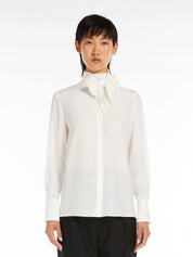 Patio Crepe De Chine Silk Shirt