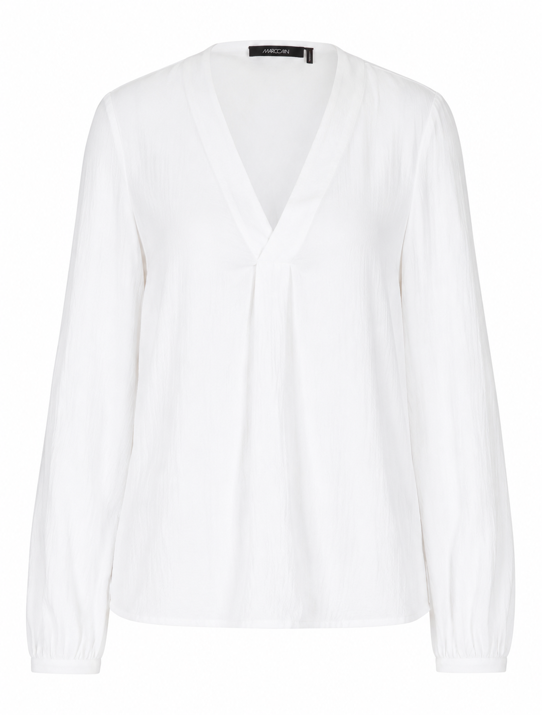 Ruffle Blouse White