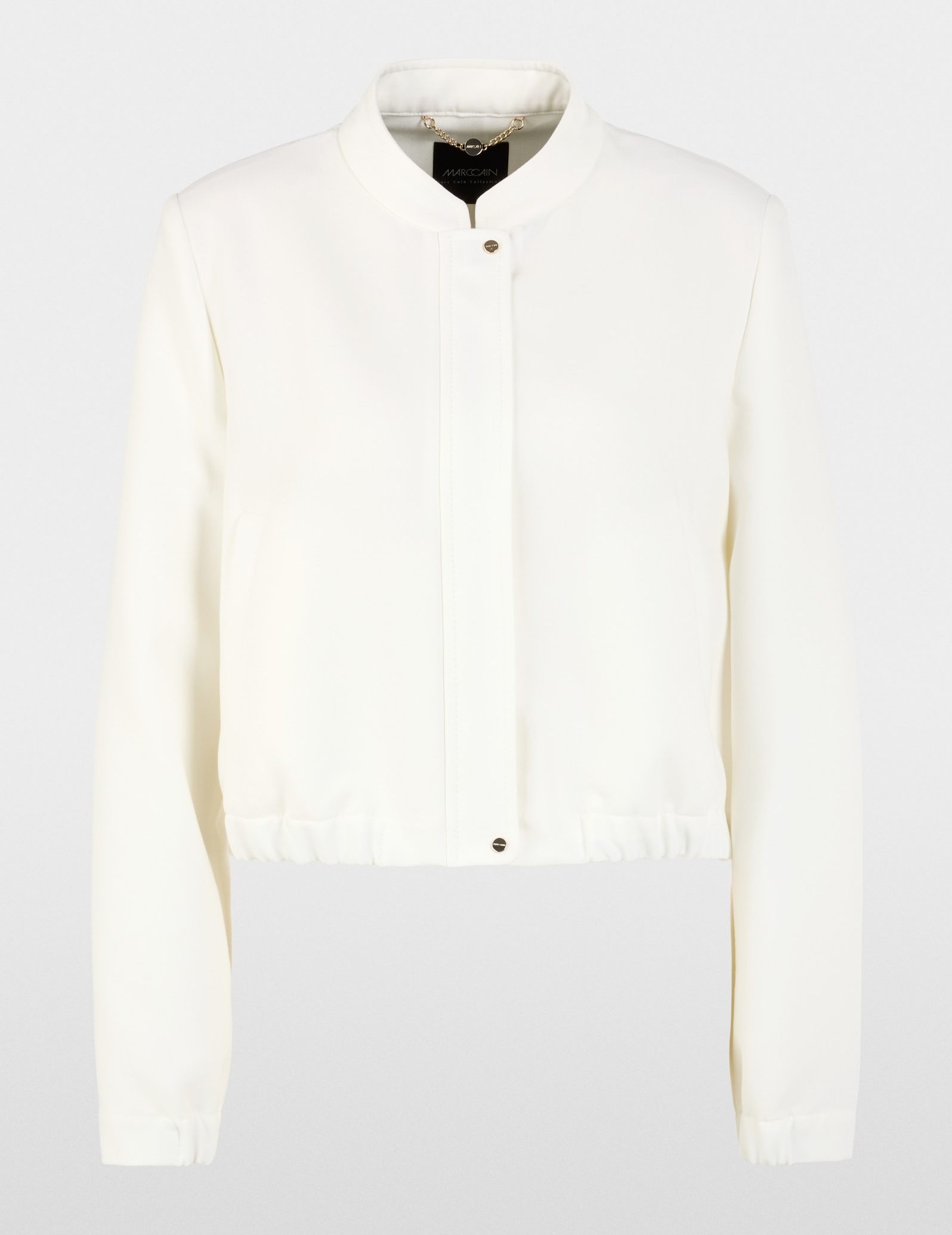 Off-White Jacket with Zip