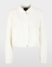 Off-White Jacket with Zip