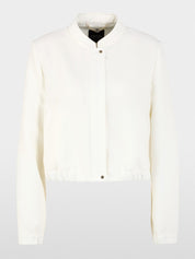 Marc Cain Off-White Jacket with Zip