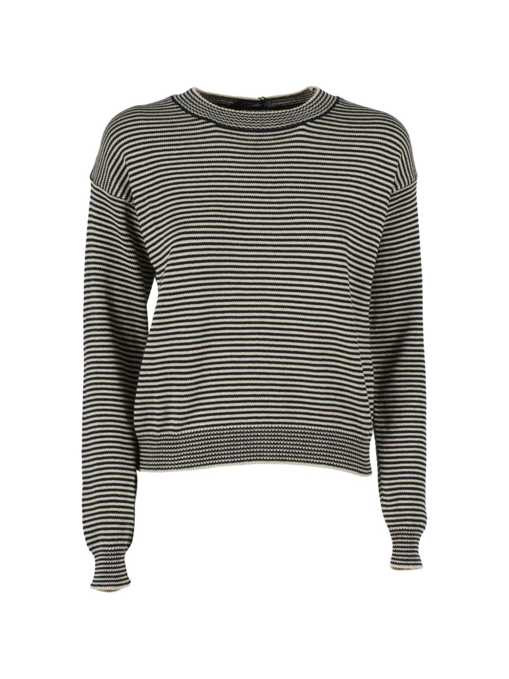 Giovane Navy Cotton Sweater