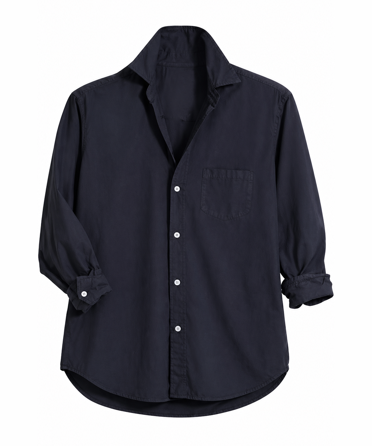 Frank & Eileen Eileen Relaxed Button-Up Shirt Washed Navy