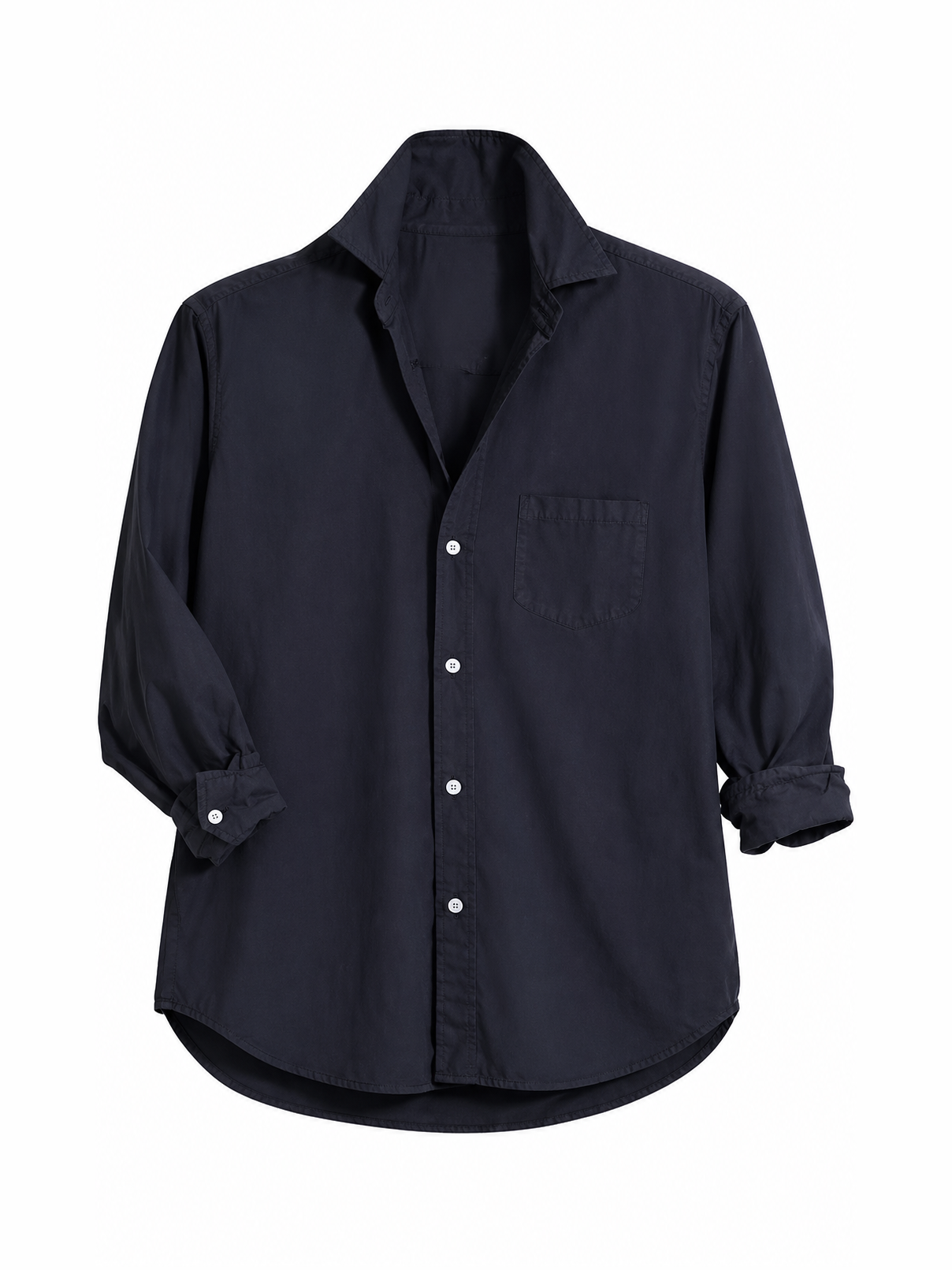 Frank & Eileen Eileen Relaxed Button-Up Shirt Washed Navy