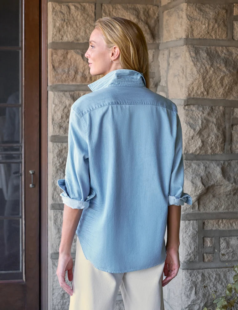 Eileen Relaxed B/U Classic Blue Denim