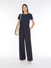 Visivo Wide Leg Pants Navy